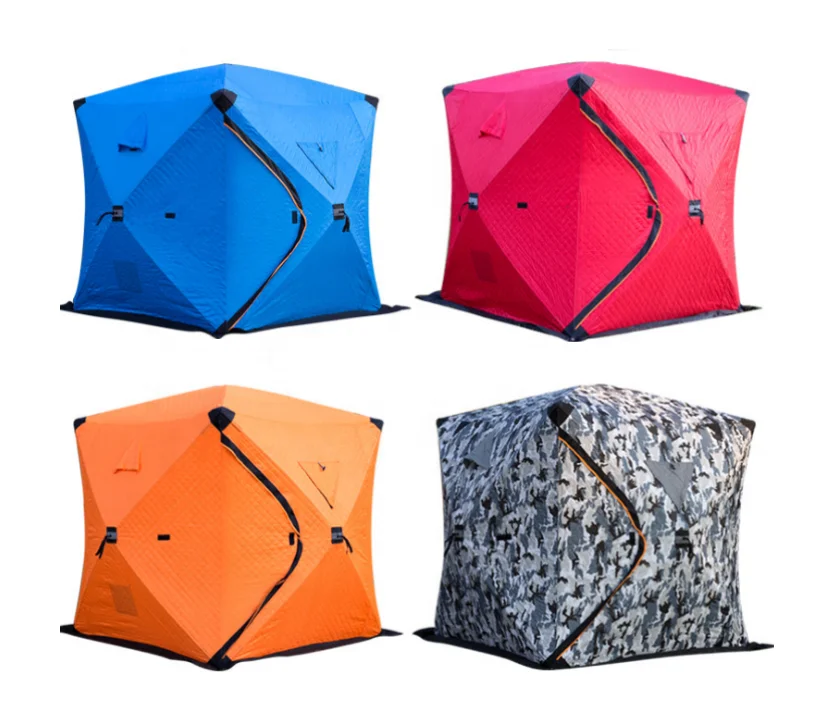 

Pop-Up Portable Ice Fishing Shelter winter camping fishing tent