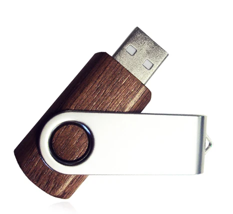 

8GB Twister USB Flash Drive Wood USB Sticks