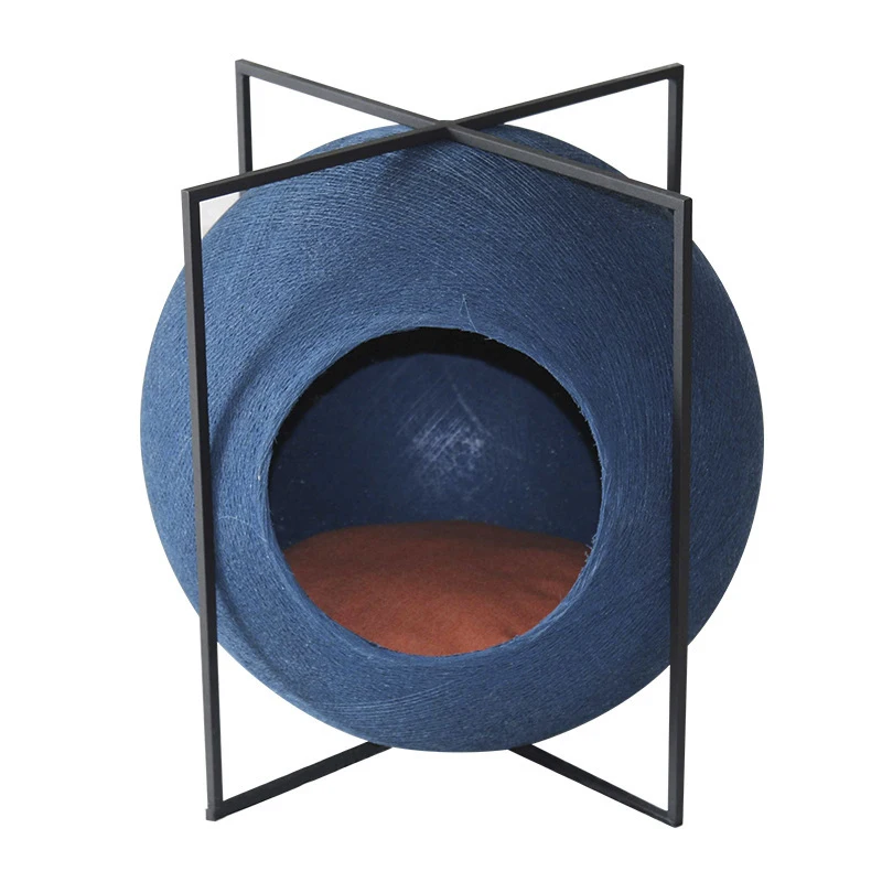 

Lightweight puppy and cat home indoor felt pet house warm soft felt dog cave