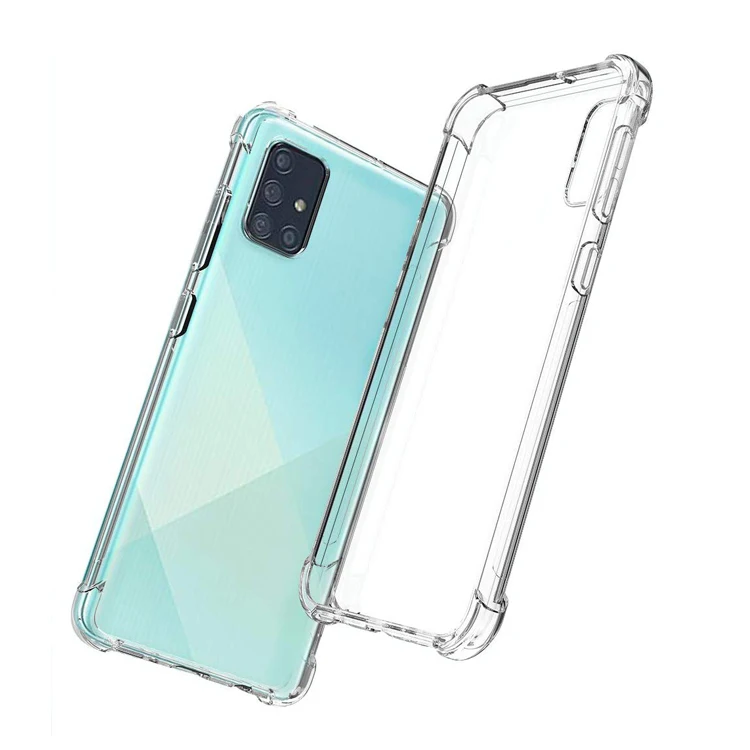 

For Samsung A71 Case,Soft Clear Shock Absorption Mobile Covers Phone Case For Samsung Galaxy A71 Caja Para Celular