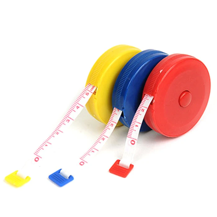 Tailor Sewing Craft Cloth Dieting Measuring Tape Retractable Tape Measure Body Measuring Tape 60-Inch 1.5 Meter 2