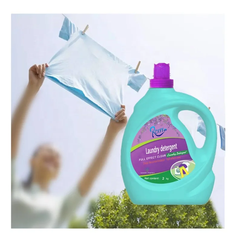 

Gentle Formula Eco-friendly Anti-static Lavender Fragrance Full Function Clothes Washing Detergent