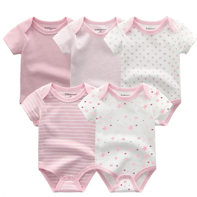 

5pcs Baby Bodysuits Newborn Clothes Sets 2021 Winter Cotton Suits girls boys Custome Roupa de bebe Clothing