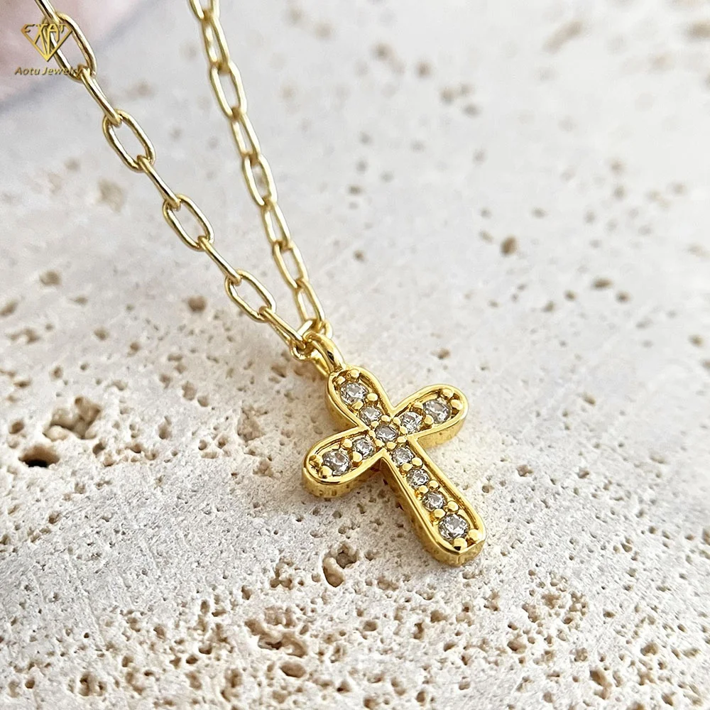 

women 2022 body jewelry christianity crosses necklace, Picture shows