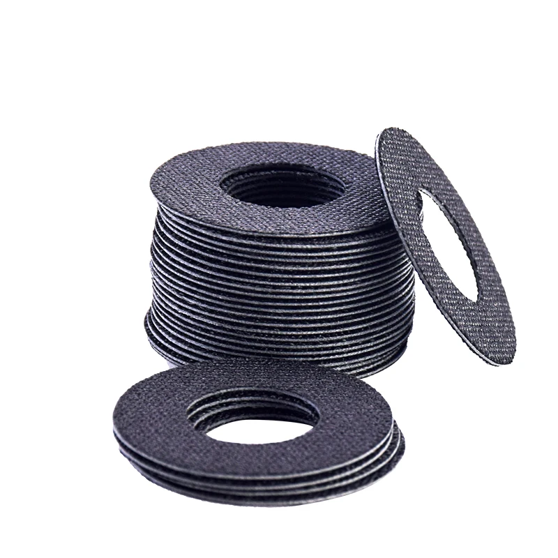 

34*16.5*0.7mm 100% carbon fiber washer fishing spool brake pad