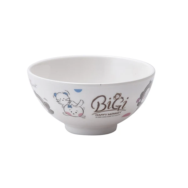 

Free Sample food safe A5 melamine cute design kid tableware melamine baby bowl, Customized color acceptable