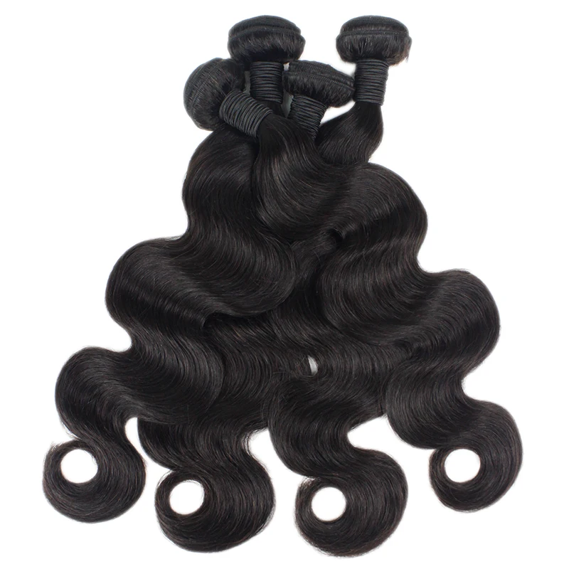 
Overseas unprocessed vendors virgin weft vendors raw original Brazilian bundles sample different styles human hair weave in bulk 