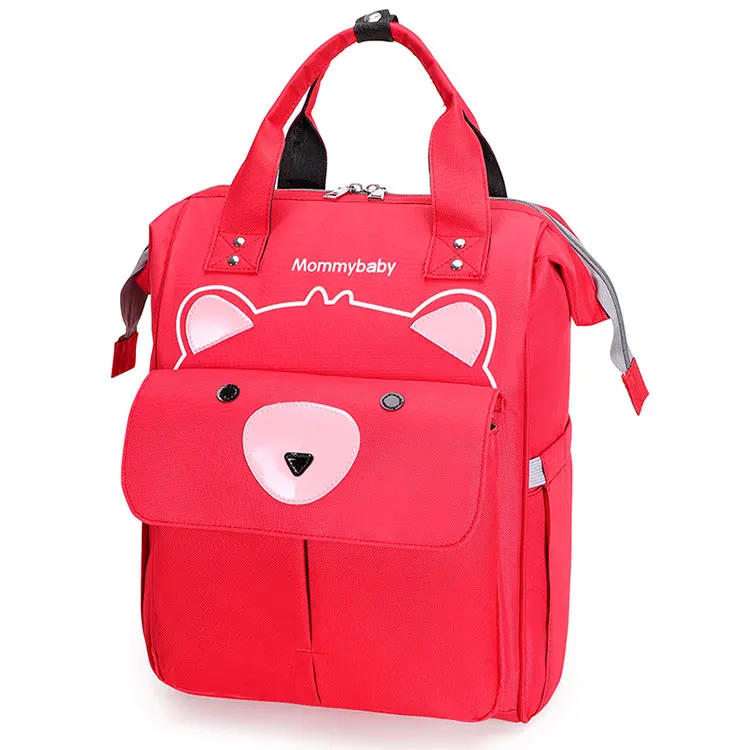 

Factory Price With Stroller Straps Large Capacity Messenger Diaper Tote Bag Mummy Tote Bag Multifunction Nappy Bag