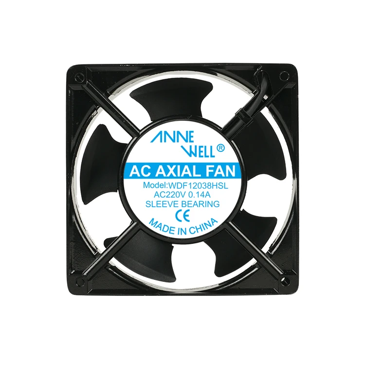 AC Axial Fan Copper Coil TA12038 Industrial Welder Cooling Fan 110V 220V 380V 
