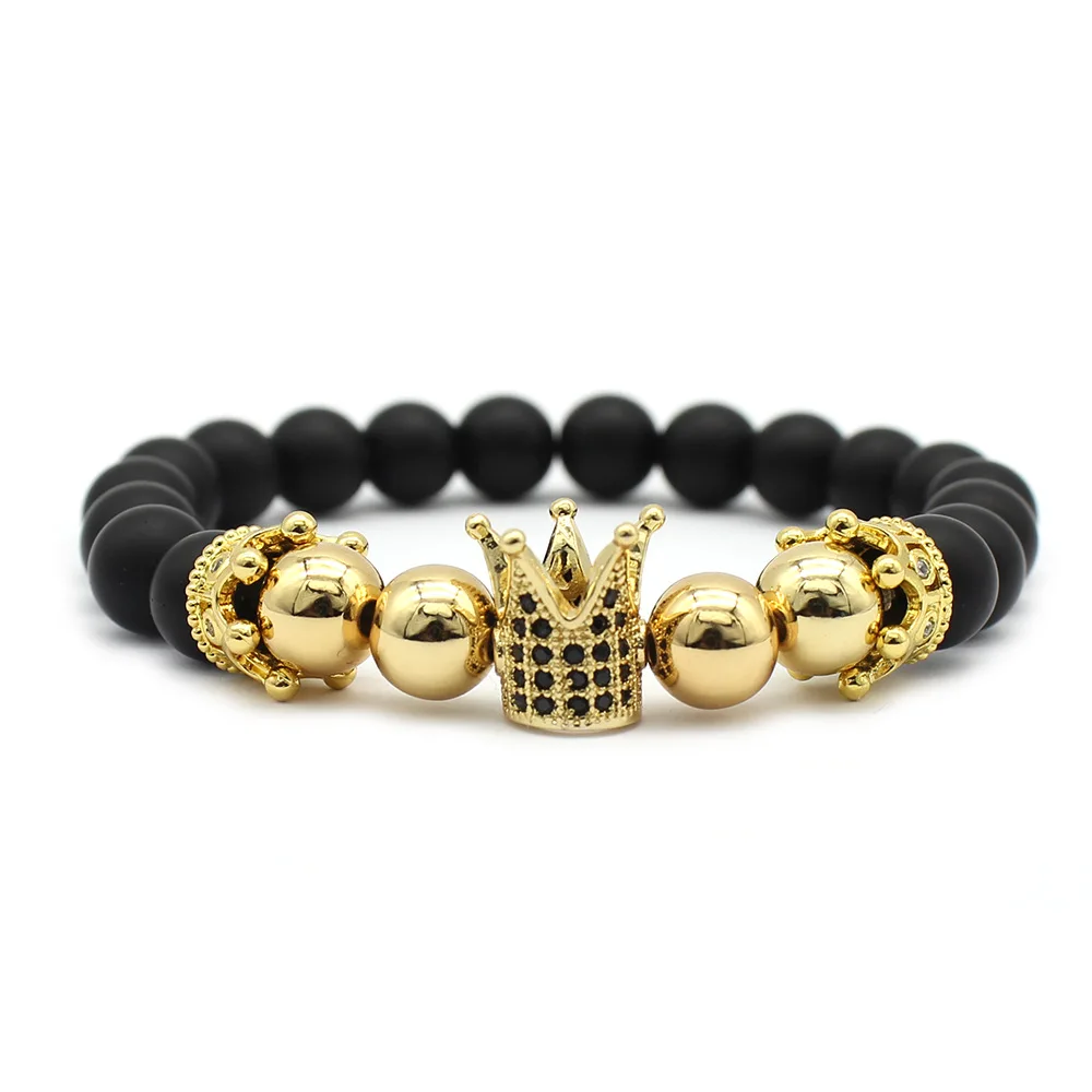 

Fashion gold crown bracelet for women wholesale NSJS-0002