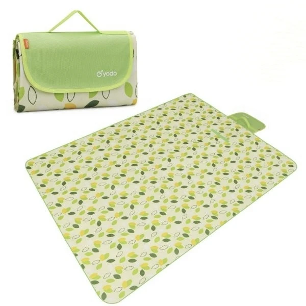 

Wholesale 1 piece custom waterproof folding waterproof printed machine washable portable foldable alternative picnic mat