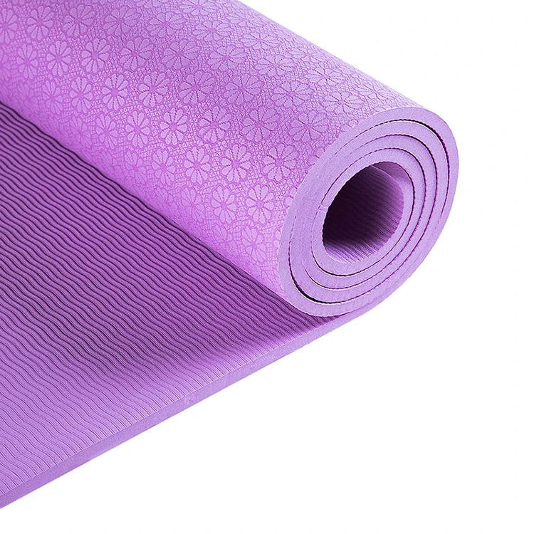 

High Quality Custom 122cm Big Size Eco Friendly TPE Exercise Fitness Yoga Mat, Customized