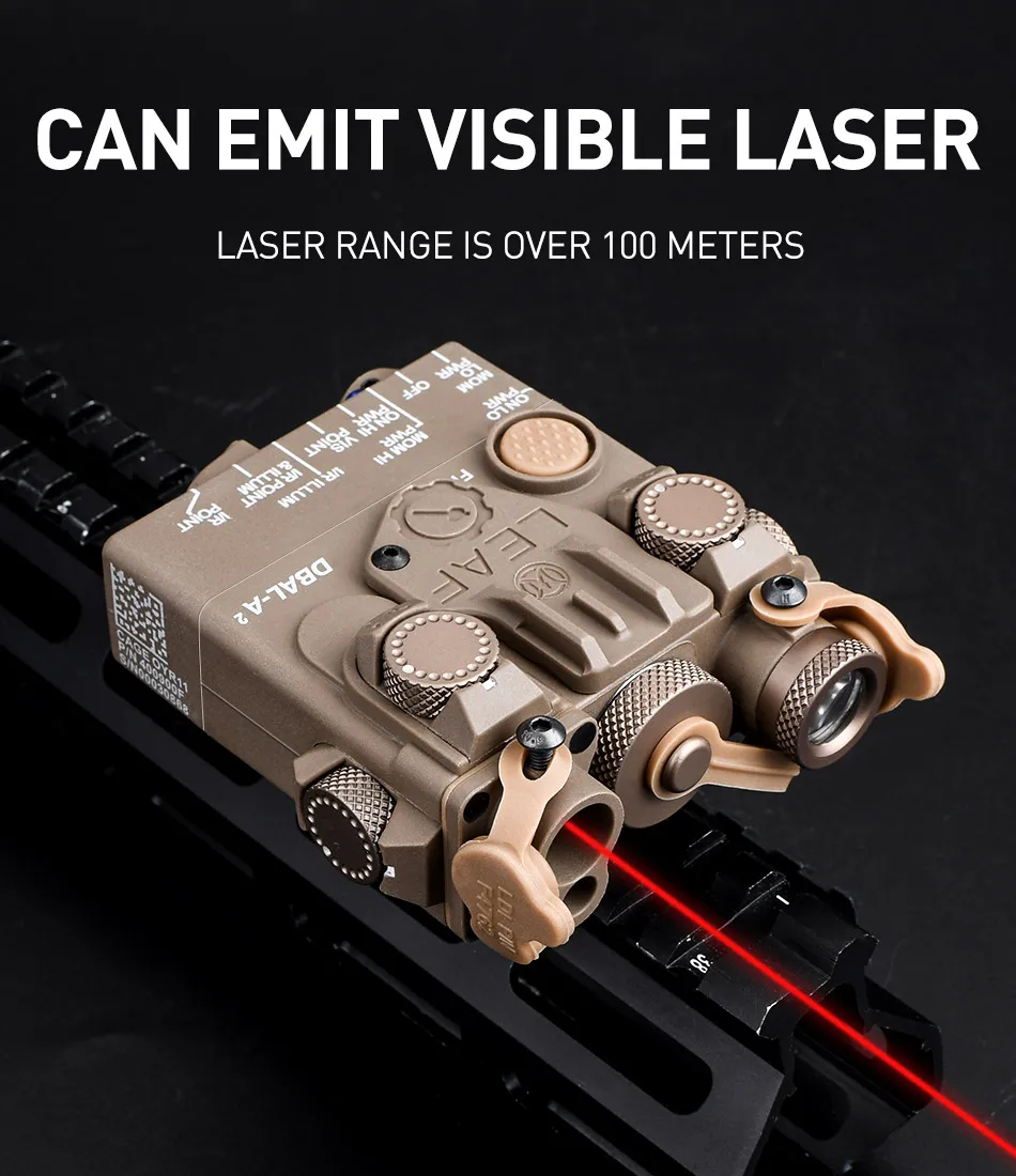 Wadsn New Tactical Airsoft Laser Wargame Red/green/blue/red&green Laser