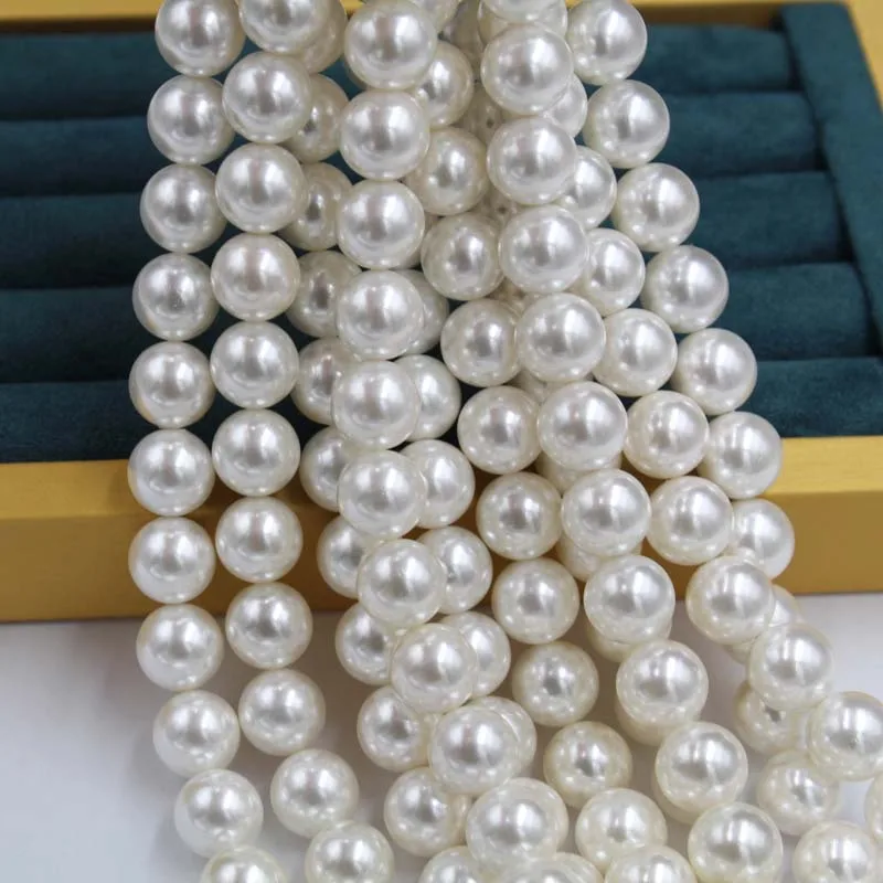 

Customization 2-6mm Shell Pearls Loose Pearl wholesale DIY Jewelry Necklace