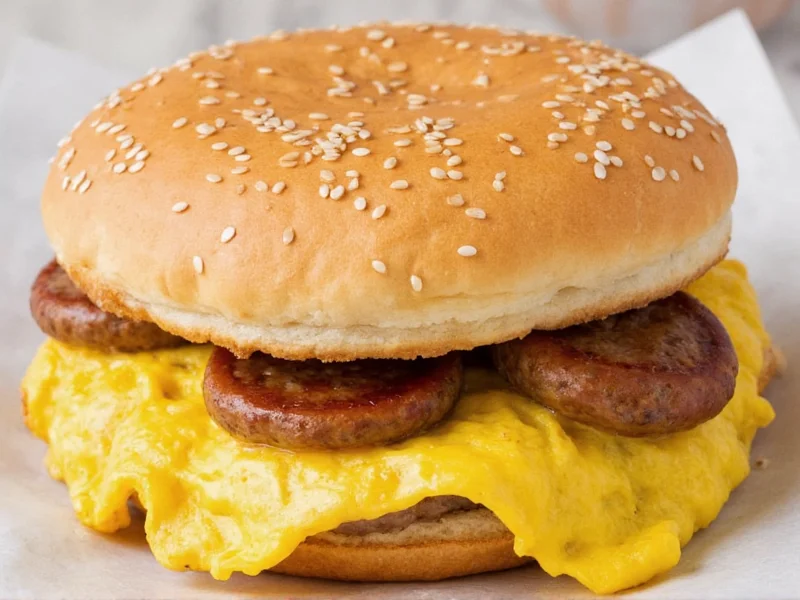 Sausage and Egg McMuffin Calories: 480 Per Sandwich
