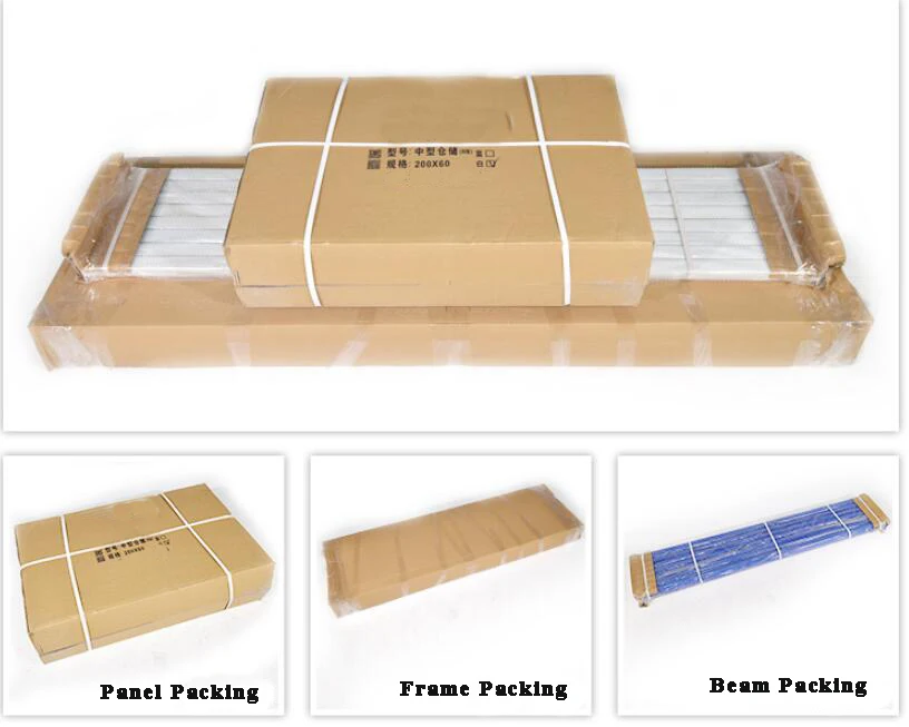 4 Reihen-verstellbares Regal Boltless-Speicher-Metallgestell 9