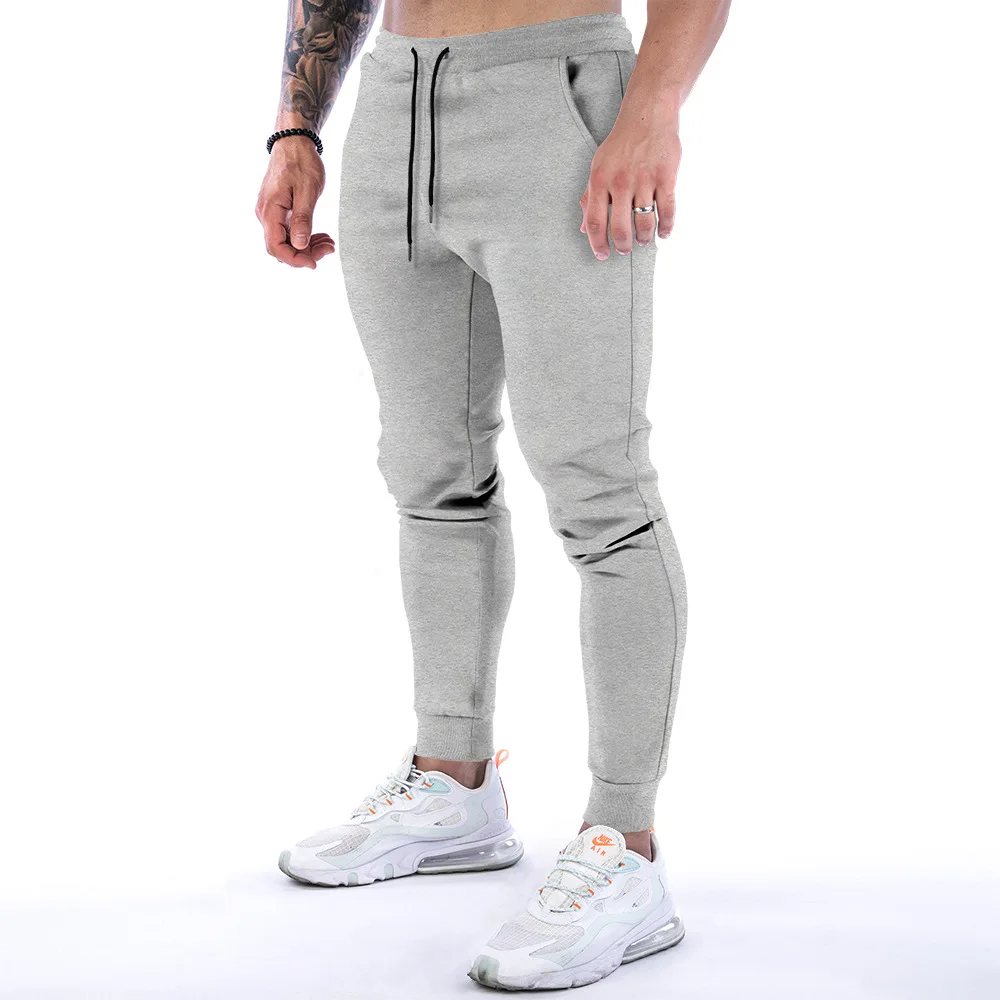 

Mens Premium Slim Fit Workout Jogger Pants Athletic Fitness Gym Sweatpants