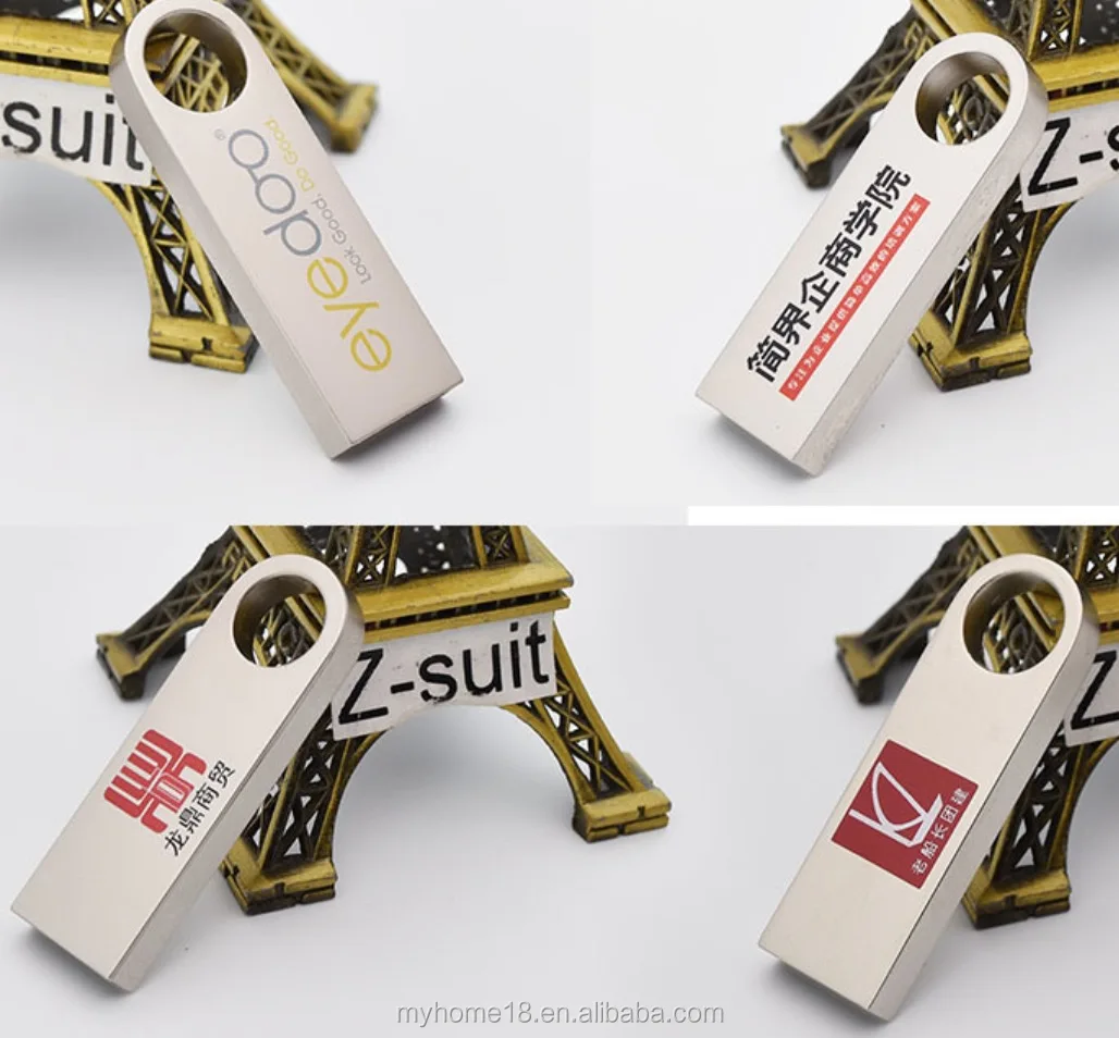 Cheap Custom Logo Metal 2.0 3.0 USB Flash Drives 8GB 16GB 32GB 64GB 128GB Micro USB Stick for Gift - ANKUX.COM