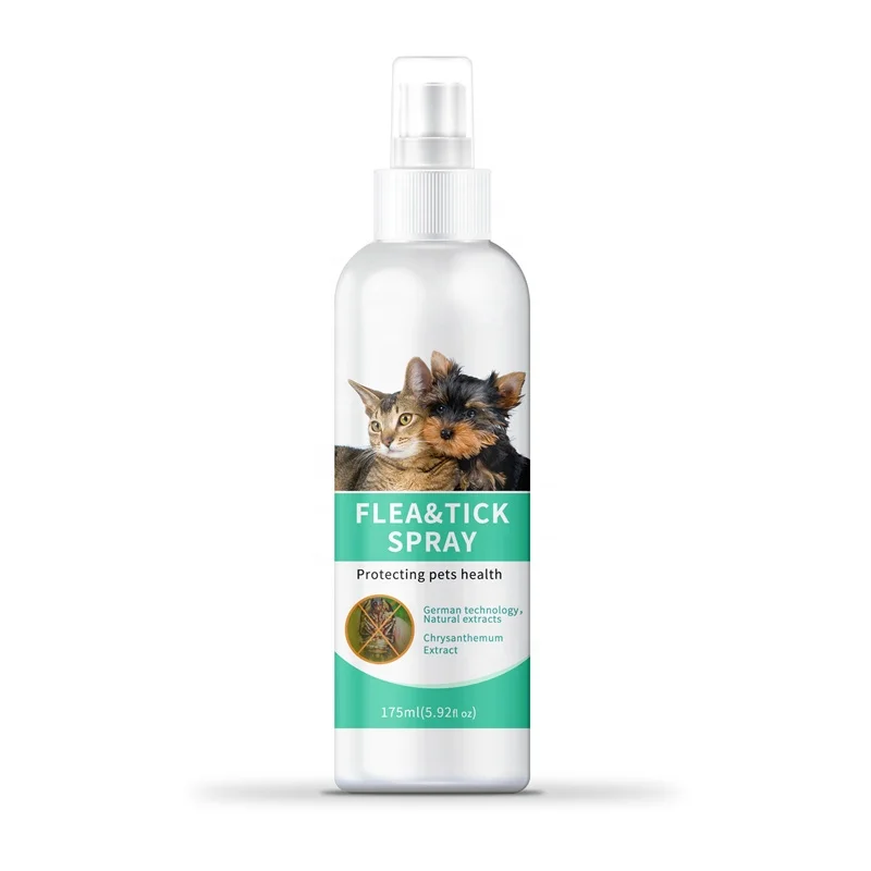 

Flea and Tick Spray for pet private logo customize OEM Flea and Tick Dog Spray