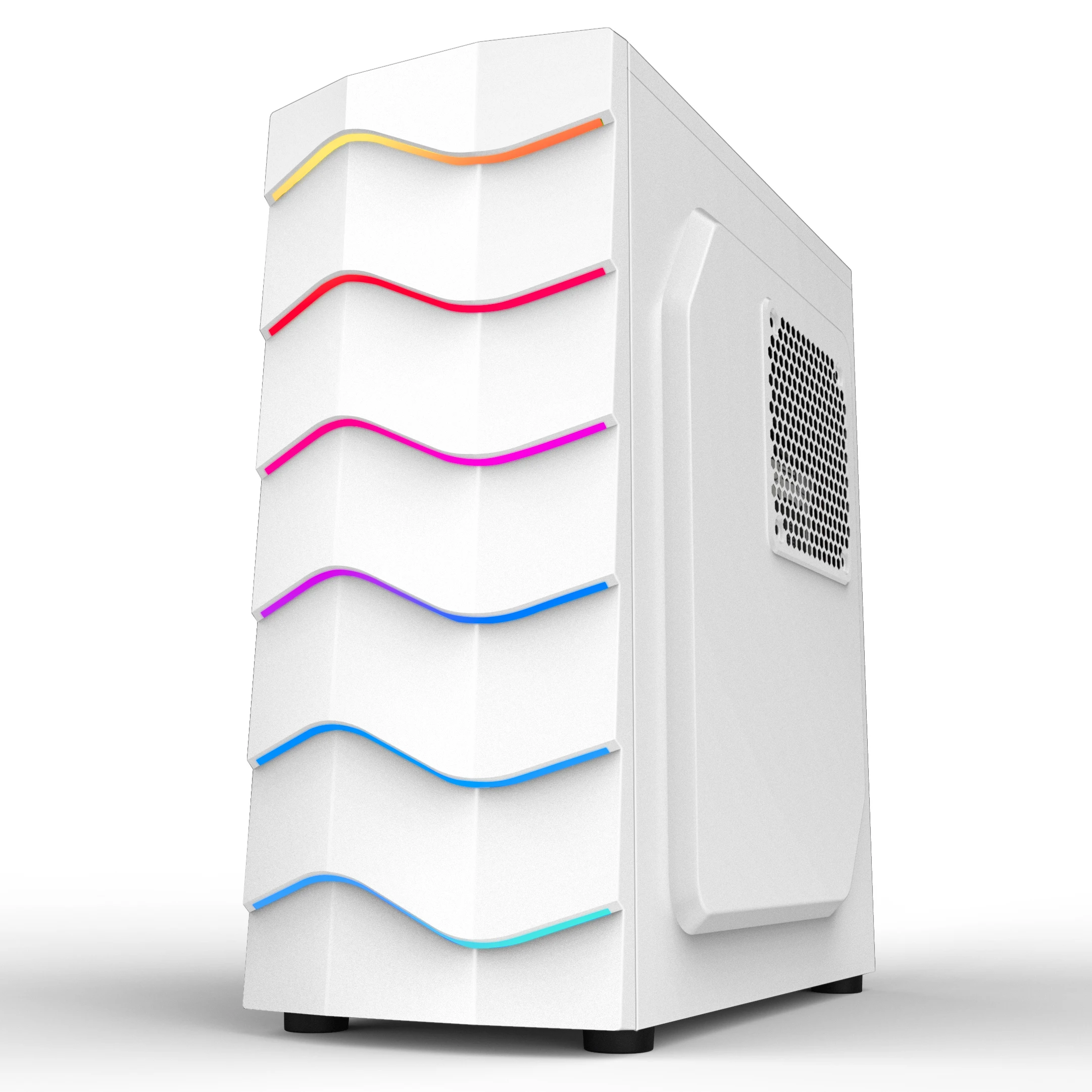 

custom new design sheet metal stamping btx gaming computer case Mid Tower Pc Cool mini Matx Cube Computer Case, Blcak painting