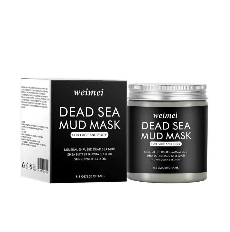 

Dead Sea Clay Mask Blackhead Remover Luxury Hydrating Skin Firming Facial Care Brightening Cleansing For Face Private Label