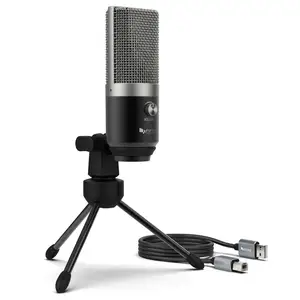 Fifine Condenser USB Microphone Streaming Recording