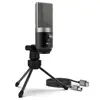 Fifine Wholesale Condenser USB Microphone Plug and Play Studio Microphones For Computer Streaming Broadcast Recording Gaming