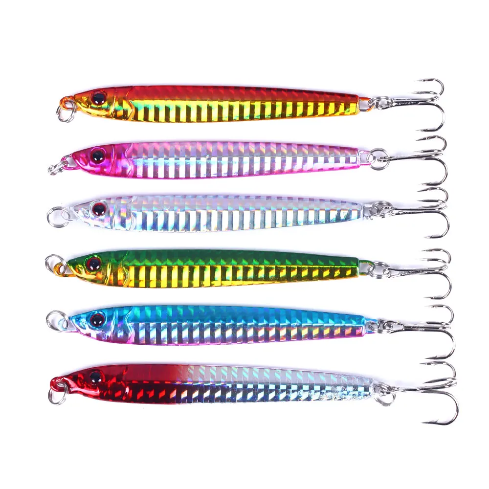 

30G 40G METAL HARD FISHING FURE FAST JIGGING FISHING LURE, 5 colors avaiable