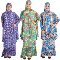 

2019 Free shipping african clothing muslim women prayer with hijab