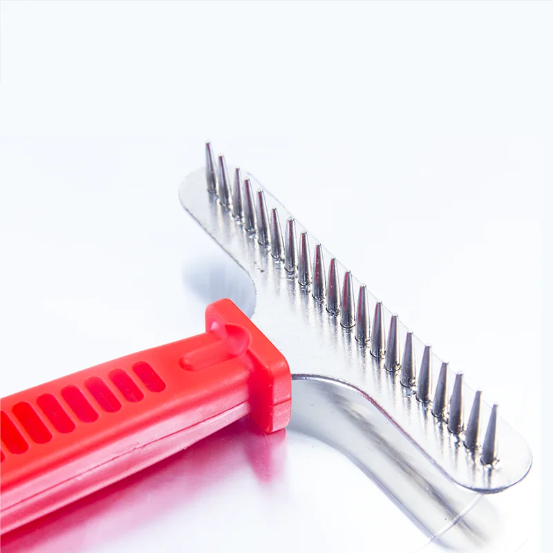 

High Quality Safety Pets Cleaning Tools Metal Combs Brush For Dogs With Long Hair, As picture