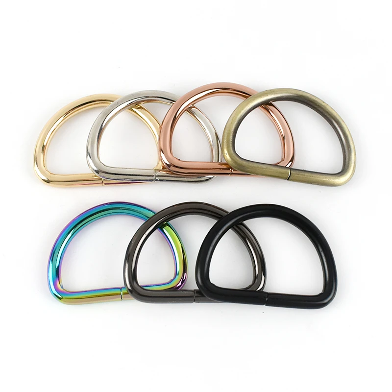 

Deepeel F4-6 38mm Bag Hardware Accessories D Ring Buckle For Strap D Ring Buckle For Dog Collar