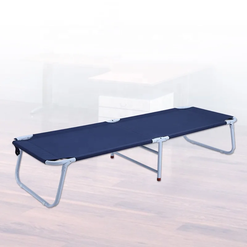 

Fold Up High Quality Camping Travel Bed Folding Beach Bed, Customized color
