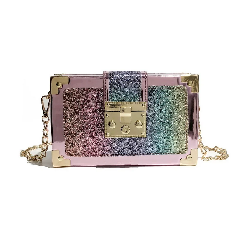 

women sequin shoulder bags fashion glitter handbag crossbody clutches