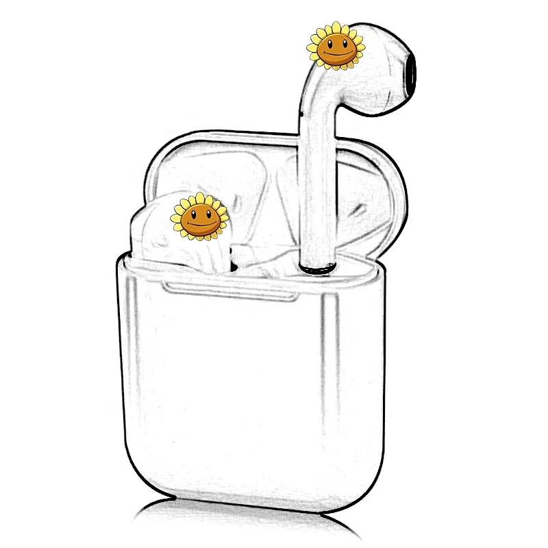 

2020 wholesale high quality 1:1 earbuds wireless charge headset tws earbuds, White
