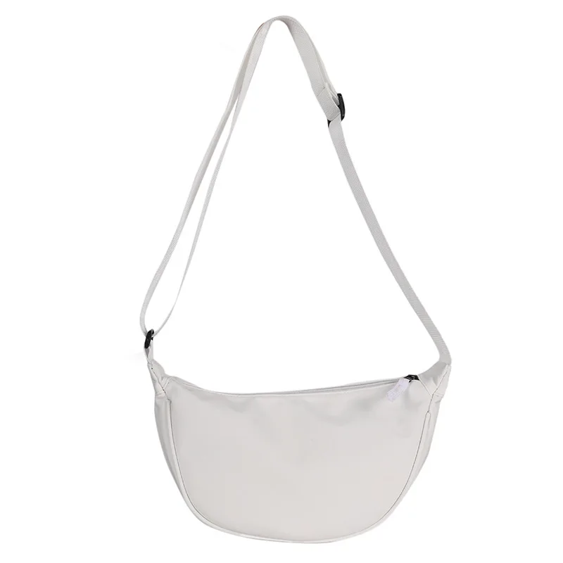 

Retro Blank Simple Fashion High Quality Blank Canvas Polyester Wholesale Women Messenger Bag