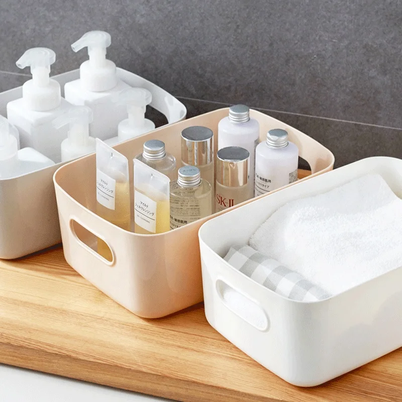 

Wholesale Desktop Storage Basket Organization Home Storage Bins Bathroom Sundries Holder