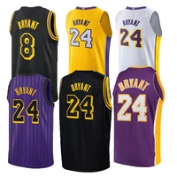 

Custom Embroidered Men's #24 Kobe Bryant Basketball Jerseys/uniforms