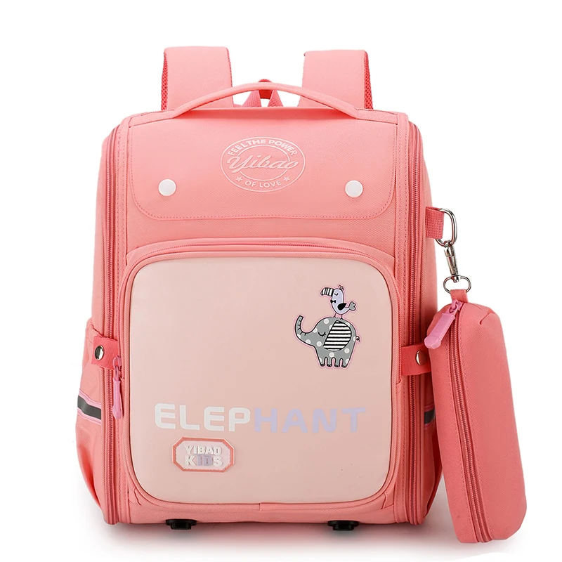 

Hot Sell 2pcs Set Primary Student Girls Backpack School Bag, Customized color