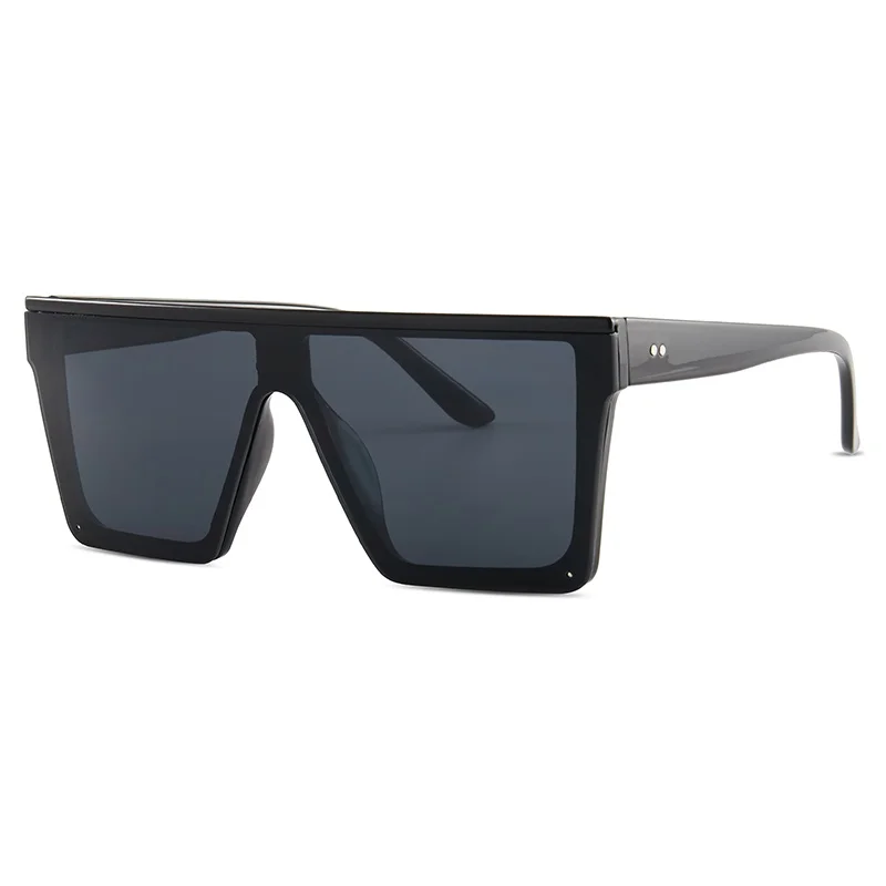 

2021 Trendy Fashion Sunglasses Outdoor Flat Top Eyewear Wholesale Men Shades uv400 Gradient Sunglasses Vendor Cheap Gafas INS, Custom color