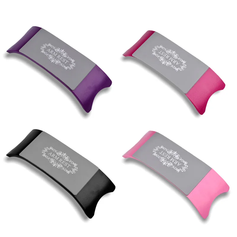 

1 Pcs Pro Comfortable Silicone Nail Art Pillow Hand Holder Cushion Nail Arm Rest DIY Salon Manicure Equipment Nail Tools, Purple/white/black/pink/rose