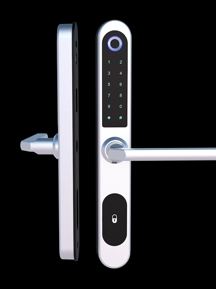 Aluminum Sliding Gate Keyless Digital Tuya App Smart Price Manufacturer