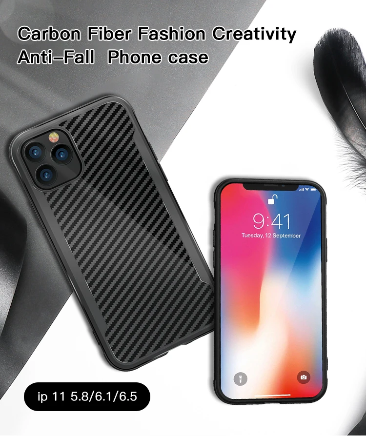 Anti-fall Shockproof Cell Phone Case Soft Tpu Mobile Phone Cover For Iphone 11 X Xs Xr Max