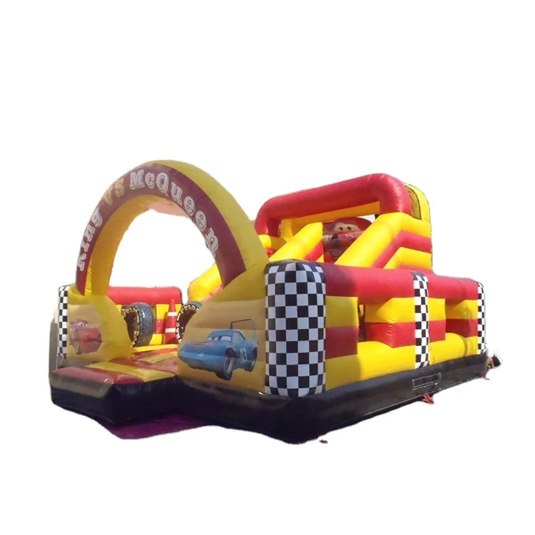 

Factory Inflatable Jumping Combo Bouncer Slide Obstacle Course Sport Game For Sale, Customized color option