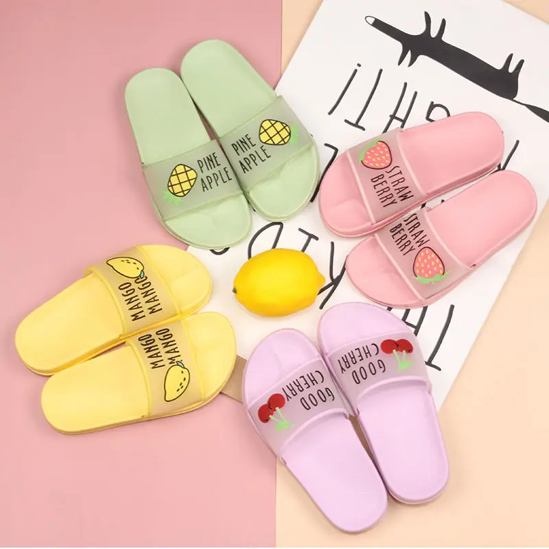 

Wholesale custom fashion PVC women Slides home slippers, Or at your request