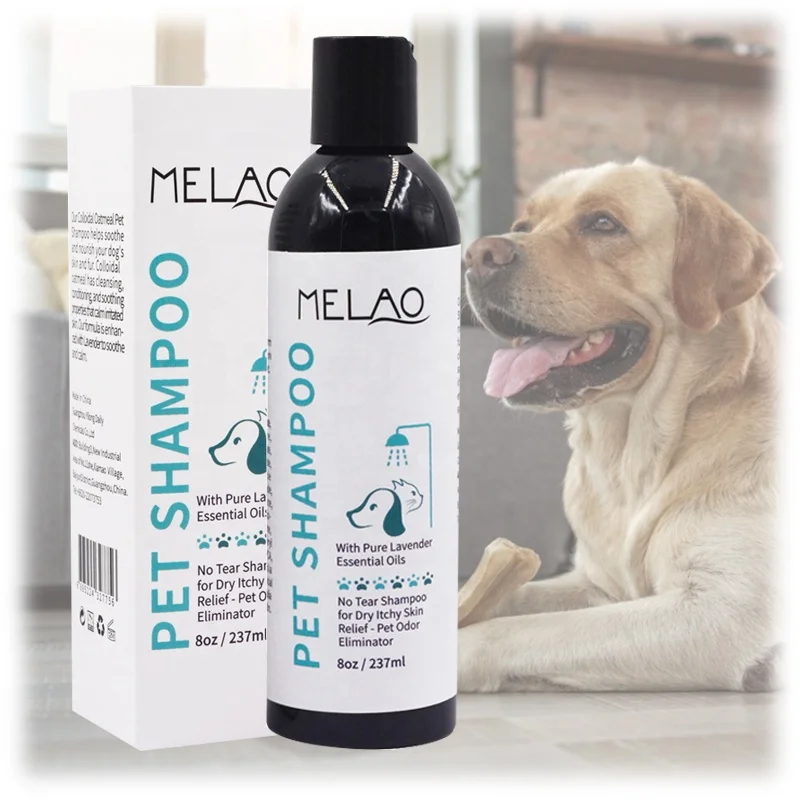 

Private Label Organic Antifungal Dog Shampoo For Dry Itchy Skin Relief bottles Best Pet Shampoo
