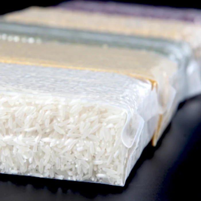 
1 KG Grain & Creal Transparent plastic packaging bag Factory Wholesale 
