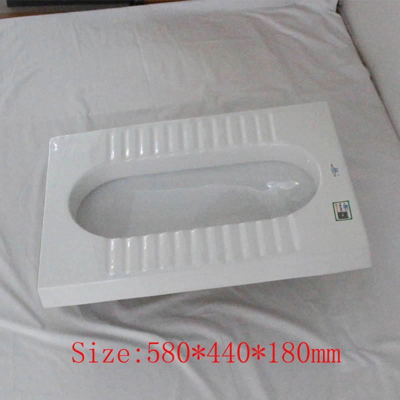 
Gaungxi Factory Sanitary wares Ceramic Bathroom Squat pan 