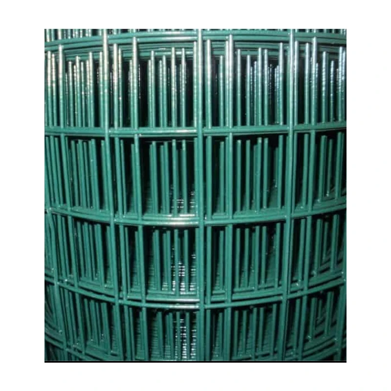 Fence Welded Wire 100-Ft PVC-Coated 14-Gauge Galvanized Zinc-Coated Steel Black