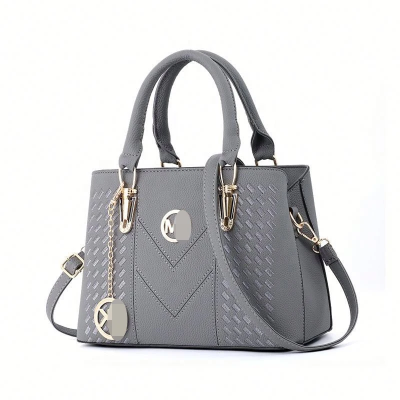 

Hot Ladies Trendy Elegant PU Leather Fashion Designer Handbag Top Handle Shoulder Tote Hand Bags