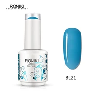 

RONIKI brand colors gel polish soak off gel nail polish long lasting uv nail gel polish
